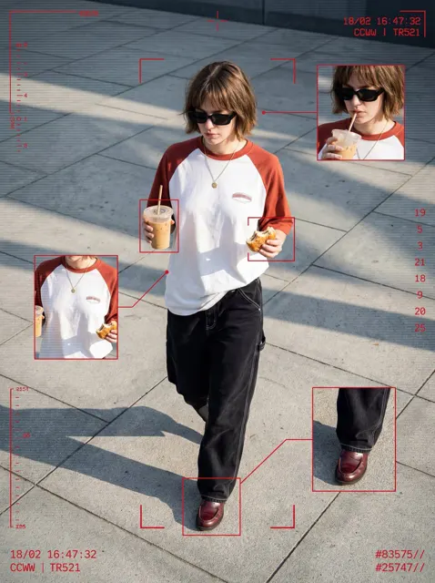 Cyber grunge surveillance fashion