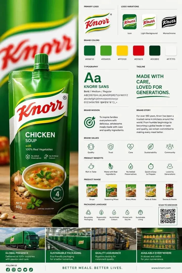 Premium brand identity guideline sheet — Sonra