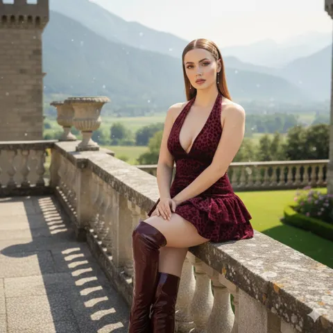 Ana red velvet villa
