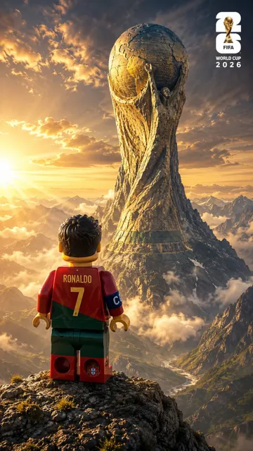Lego football immortality minifigure poster