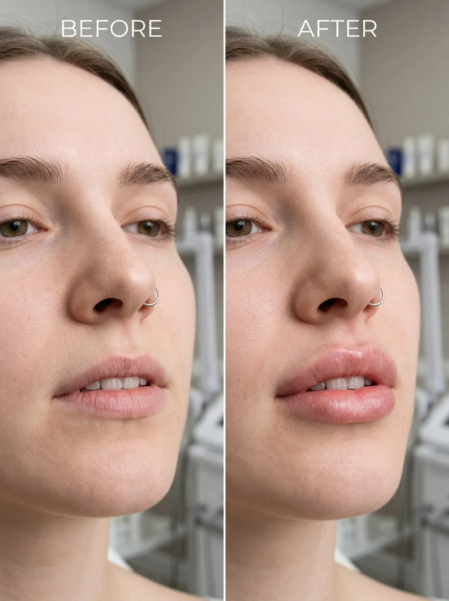 Natural to refined lips — Sonra
