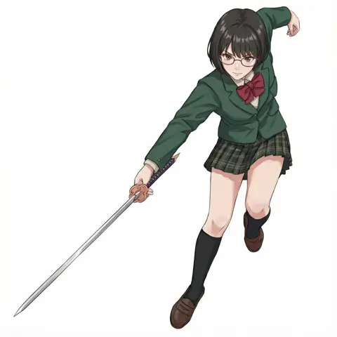 3d assisted anime illustration