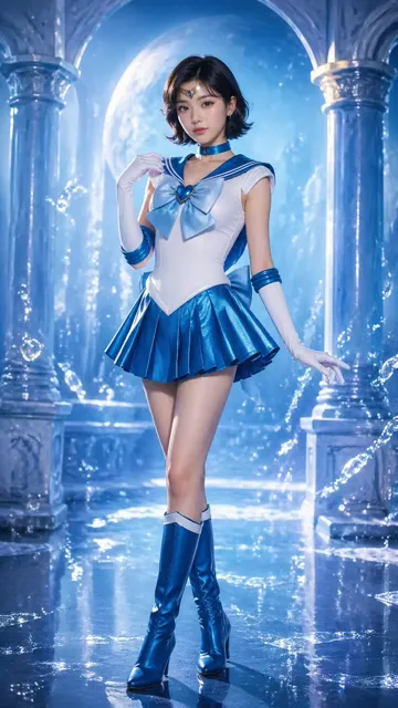 Realistic sailor moon princess serenity