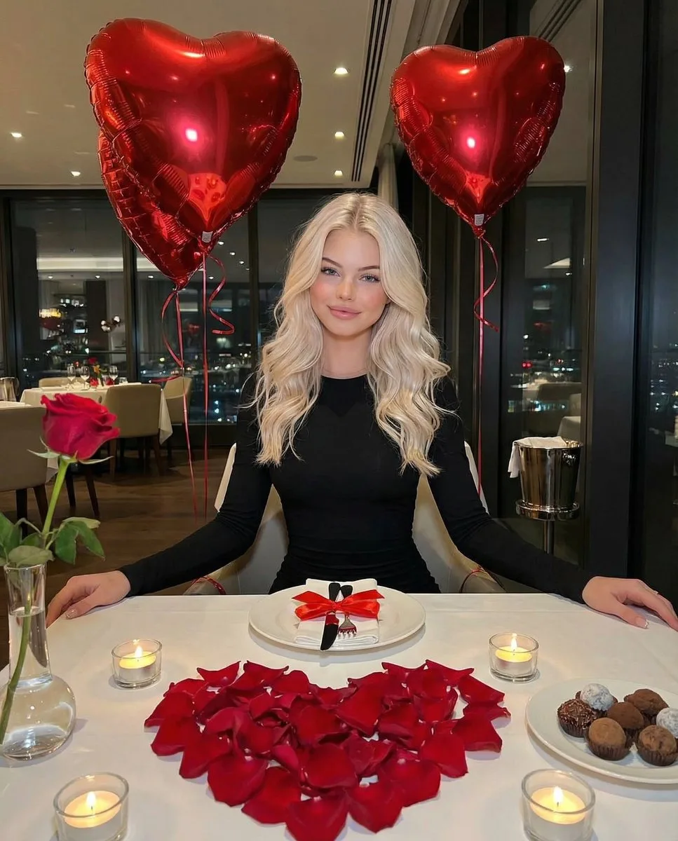 Luxurious valentine candlelight dinner — Sonra