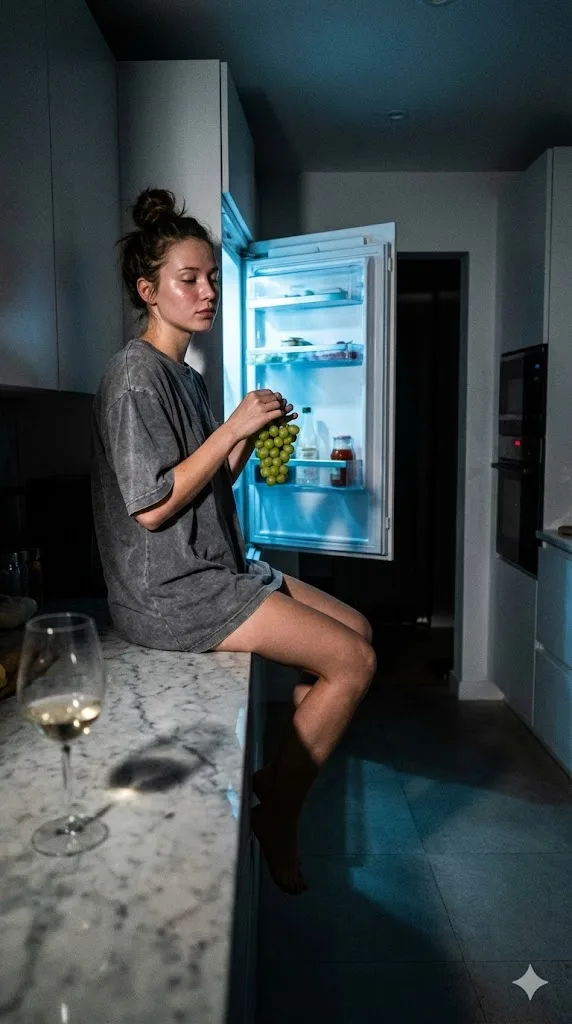Lazy no makeup girl 3am — After