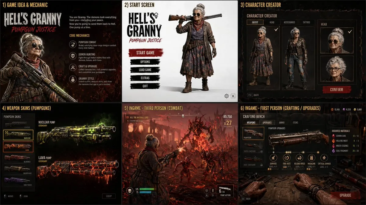 Hardcore granny hell — After