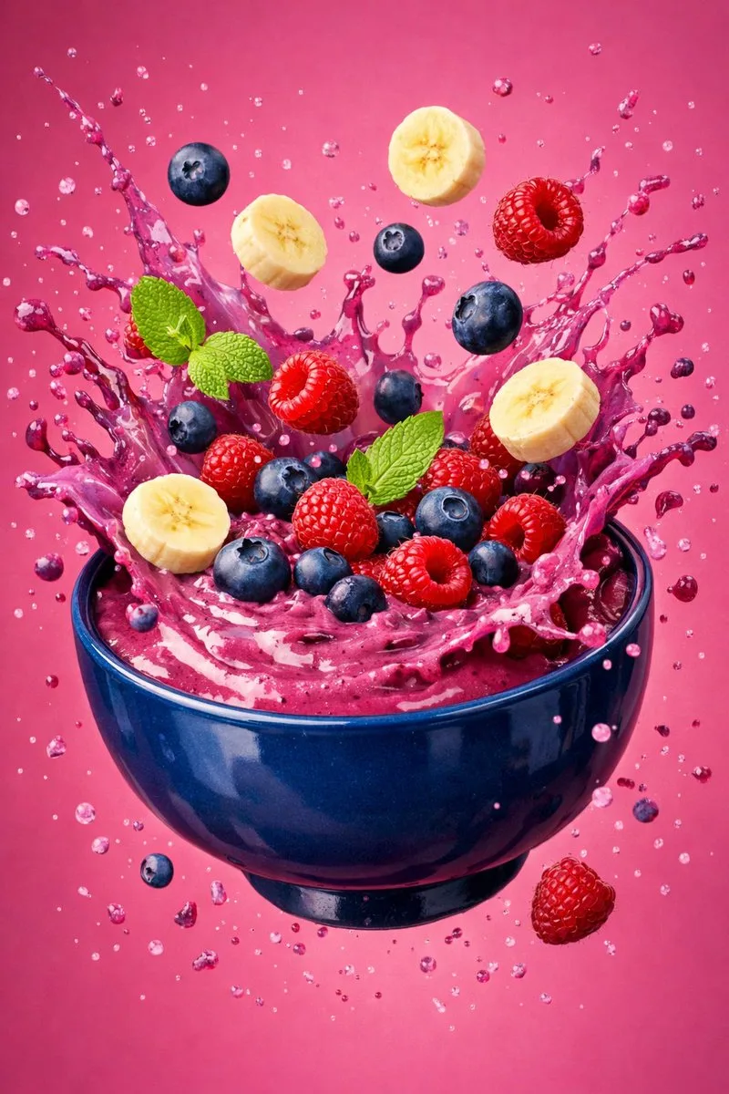 8k blueberry smoothie explosion — Sonra