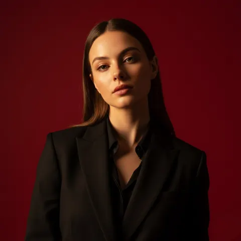 Red Background Trend Prompt