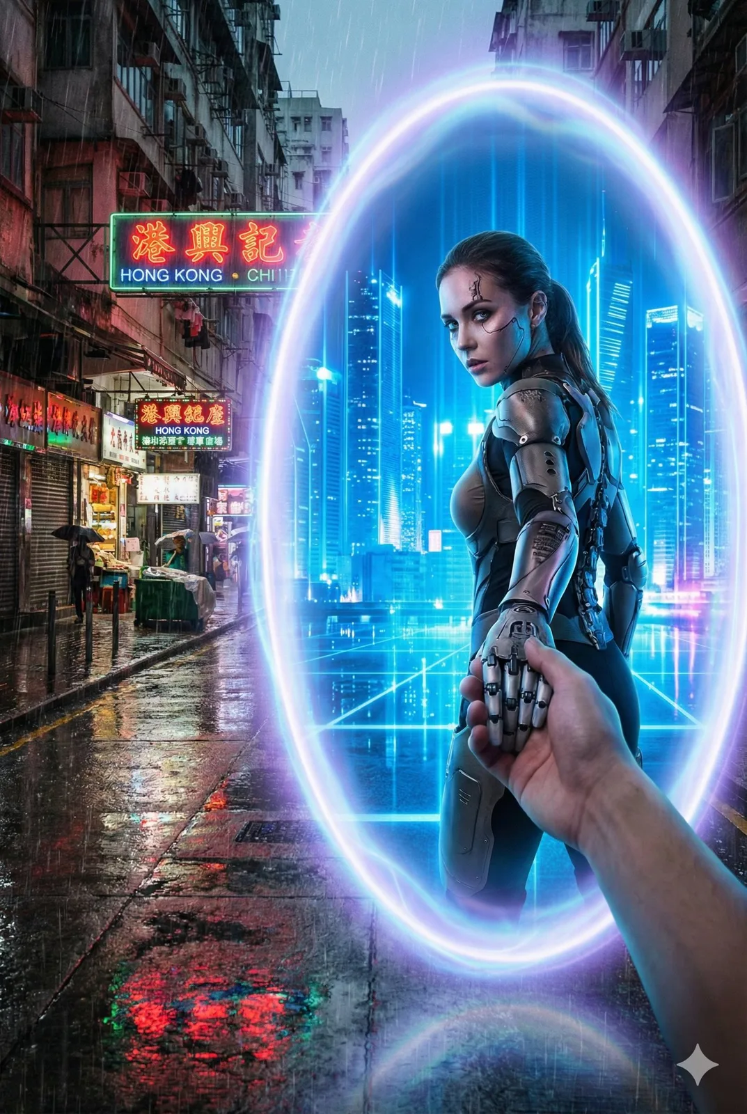 现实世界传送门动漫角色跨界场景 — Sonra