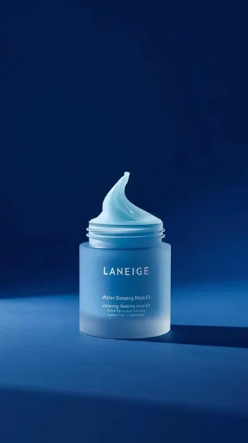 Midnight blue skincare film