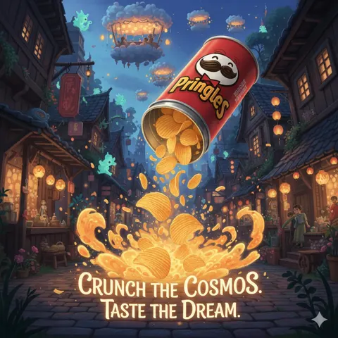 Ghibli world pringles fantasy
