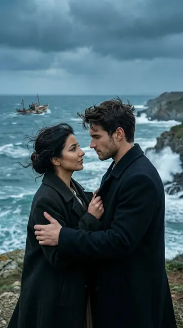 Bosporus storm embrace