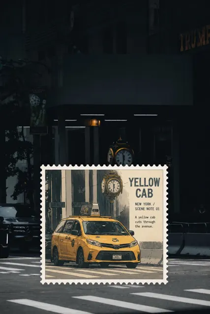 Realistic photo to anime stamp window