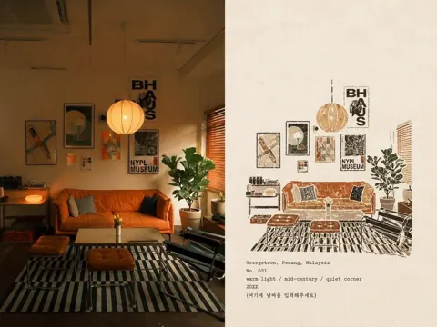 Bangkok vintage travel journal editorial