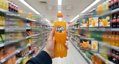 Immersive future supermarket ar