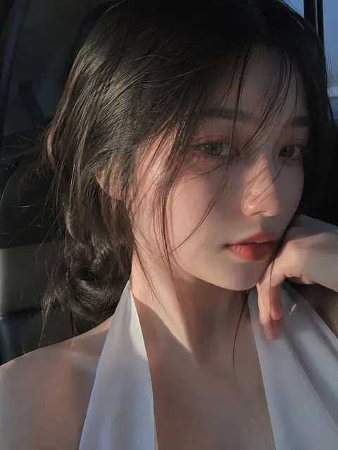 Ultra realistic smartphone portrait east asian woman 1784135457256