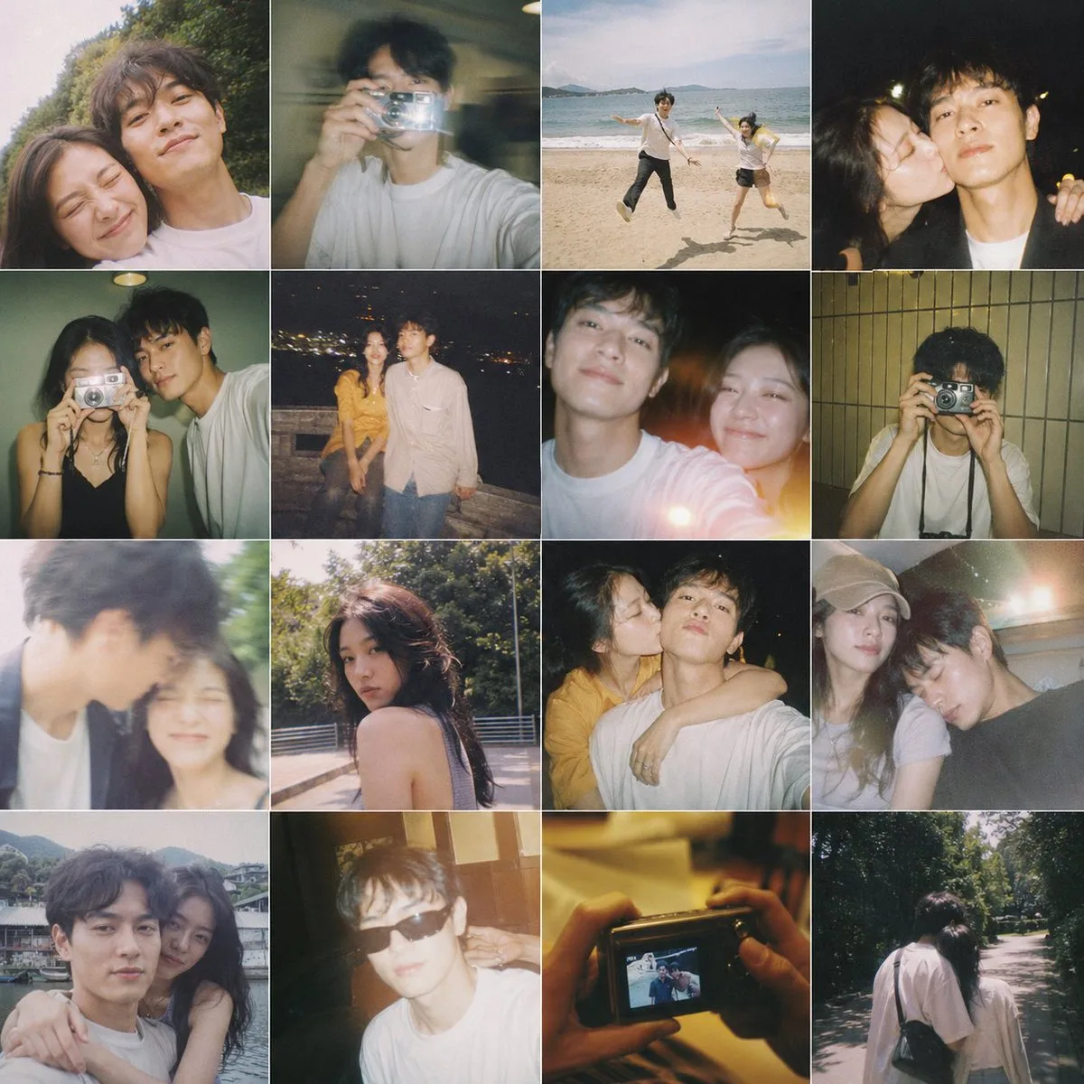Vintage film couple album — Sonra