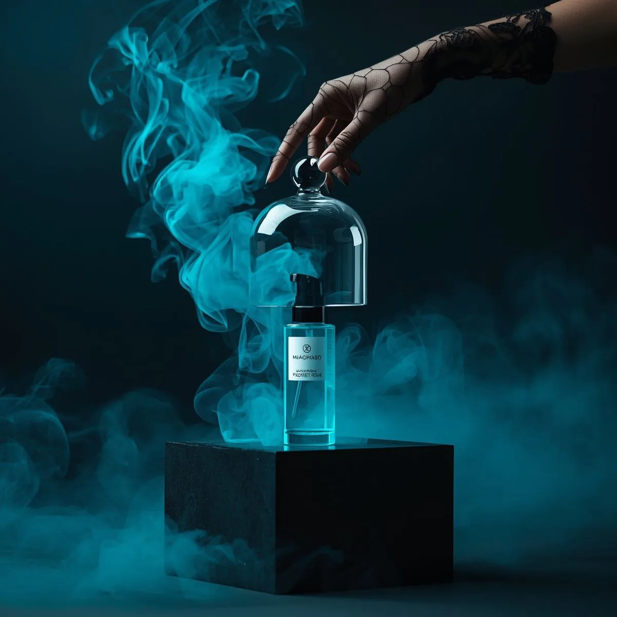 Luxury perfume blue fog — Sonra