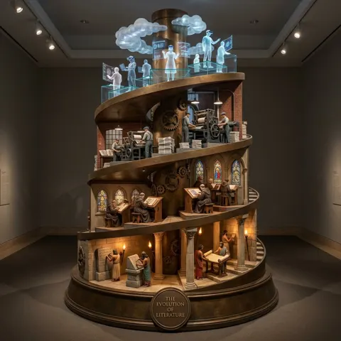 Grand spiral history monument