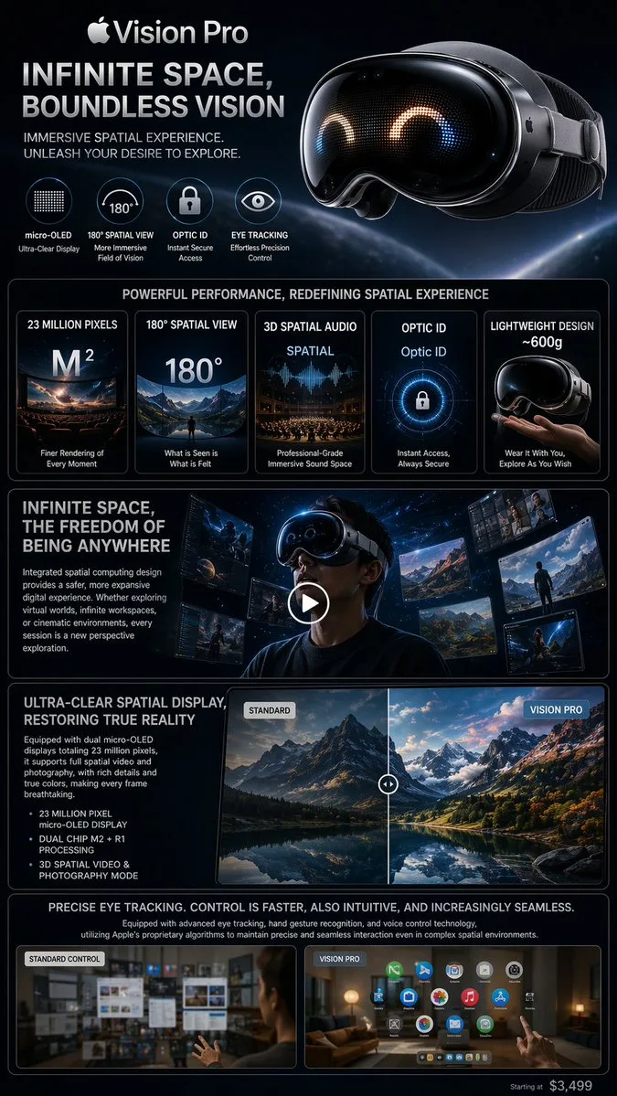 Boundless apple vision poster — Sonra