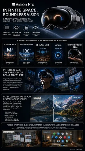Boundless apple vision poster