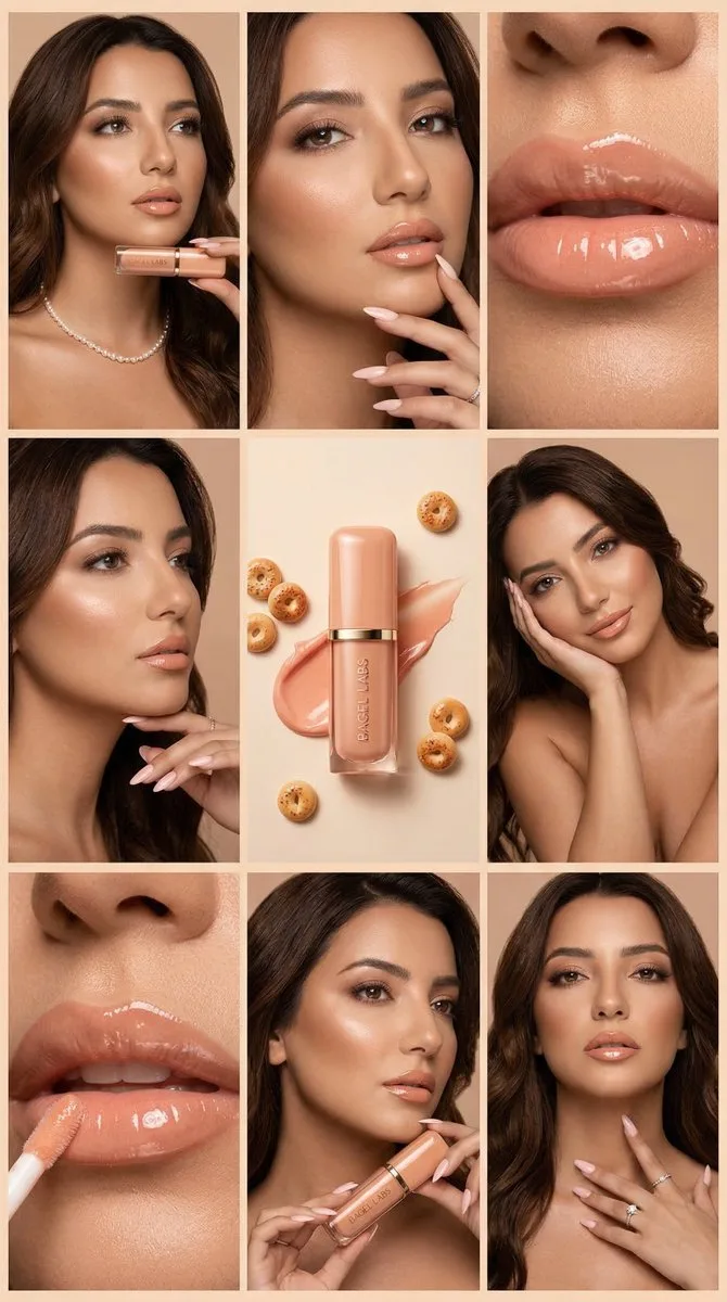 Ultimate luxury peach nude grid — Sonra