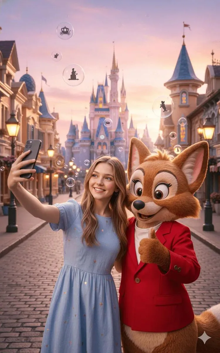 Dreamy fairytale park selfie — Sonra