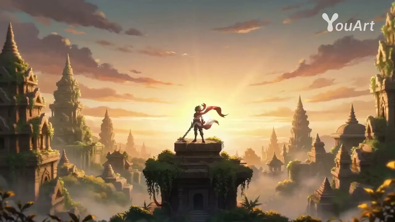 Whimsical hand drawn fantasy action — Sonra