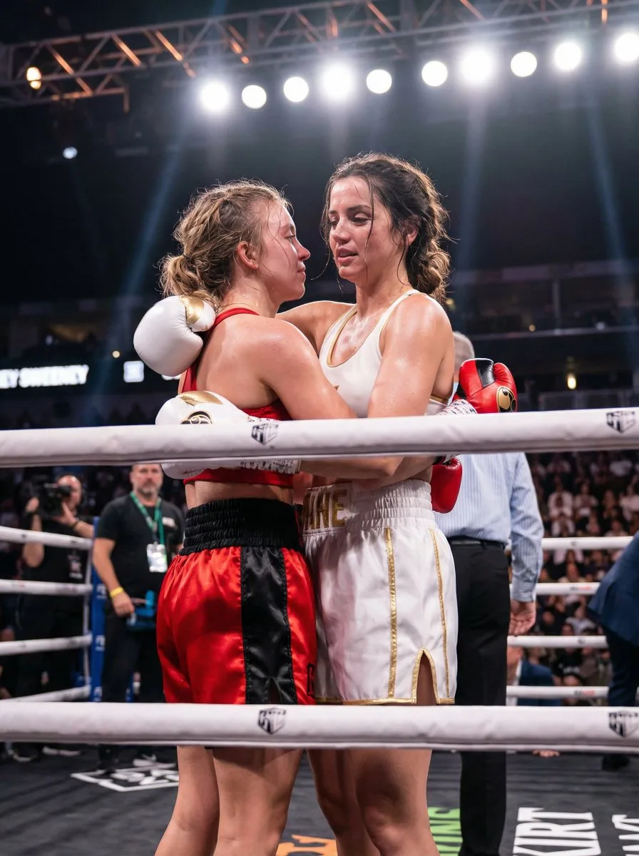 Ringside sweat and resilience — Sonra
