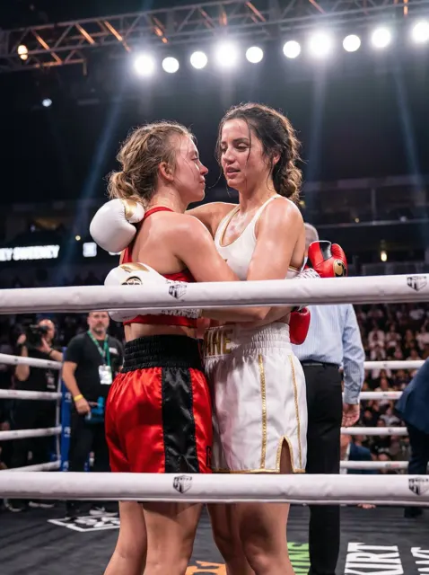 Ringside sweat and resilience