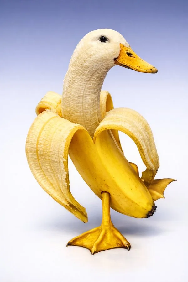 Banana duck fantasy creature — Sonra
