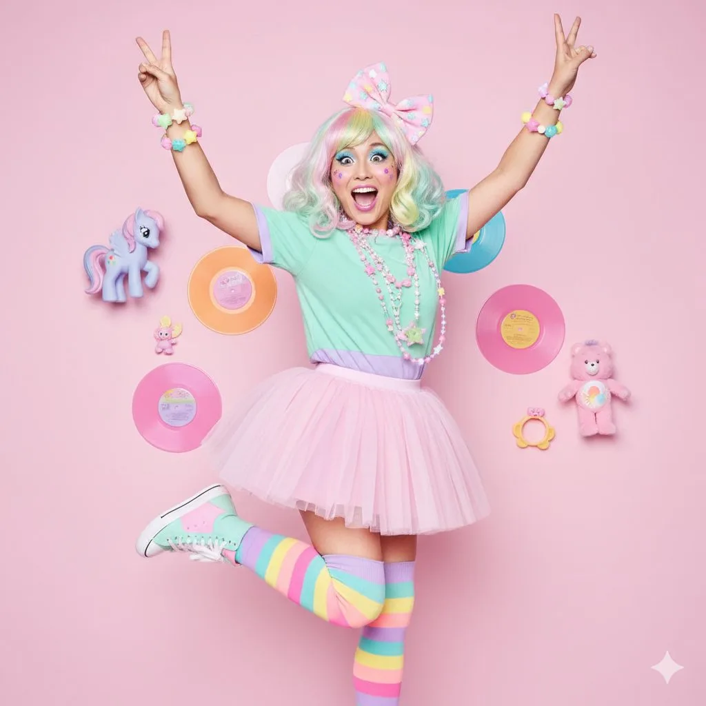 彩虹色发型女生 — Sonra