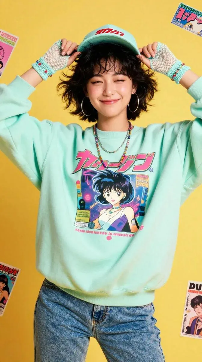 Kawaii harajuku japanese fashion photoshoot — Sonra