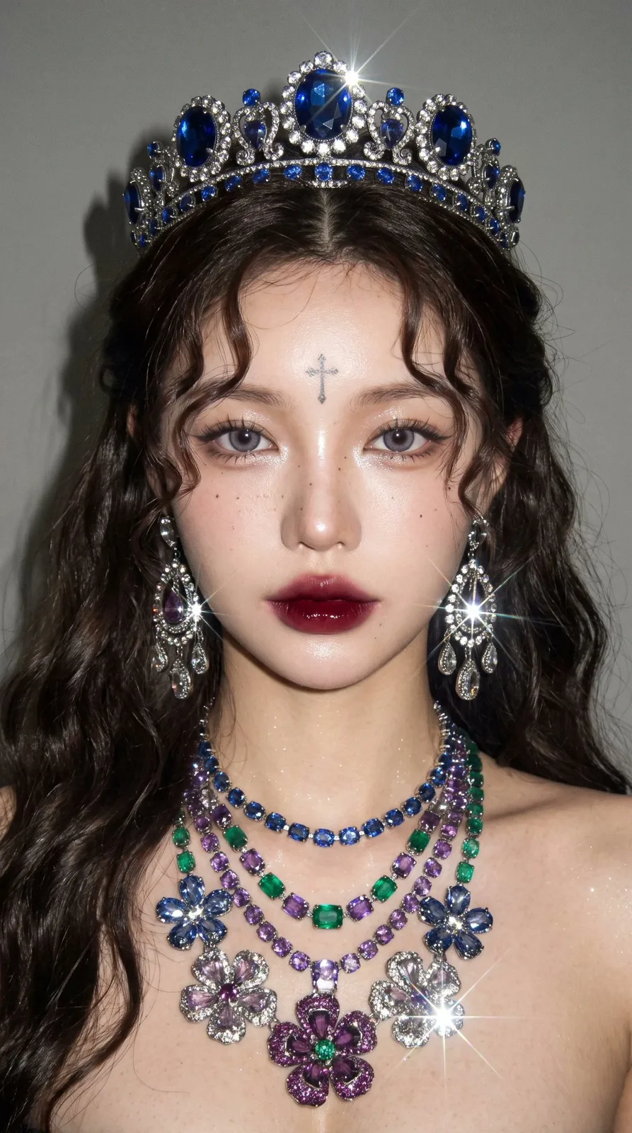 Dark fairy princess vintage ccd portrait — Sonra