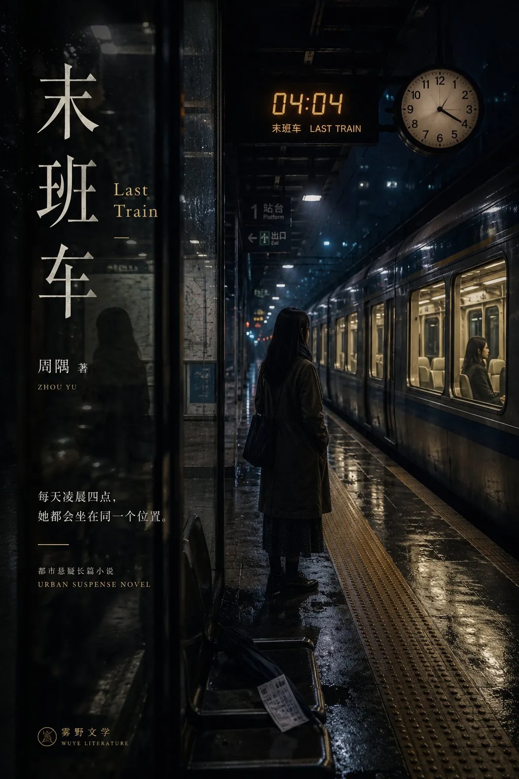 Literary cinematic novel cover design prompt — Sonra