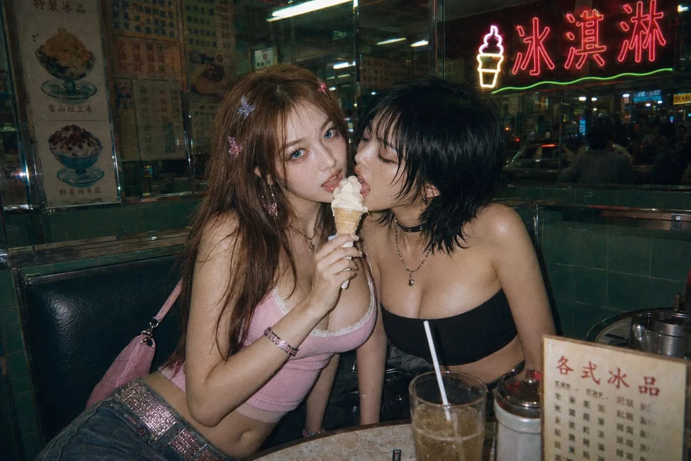 Y2k hong kong bing sutt women snapshot — After