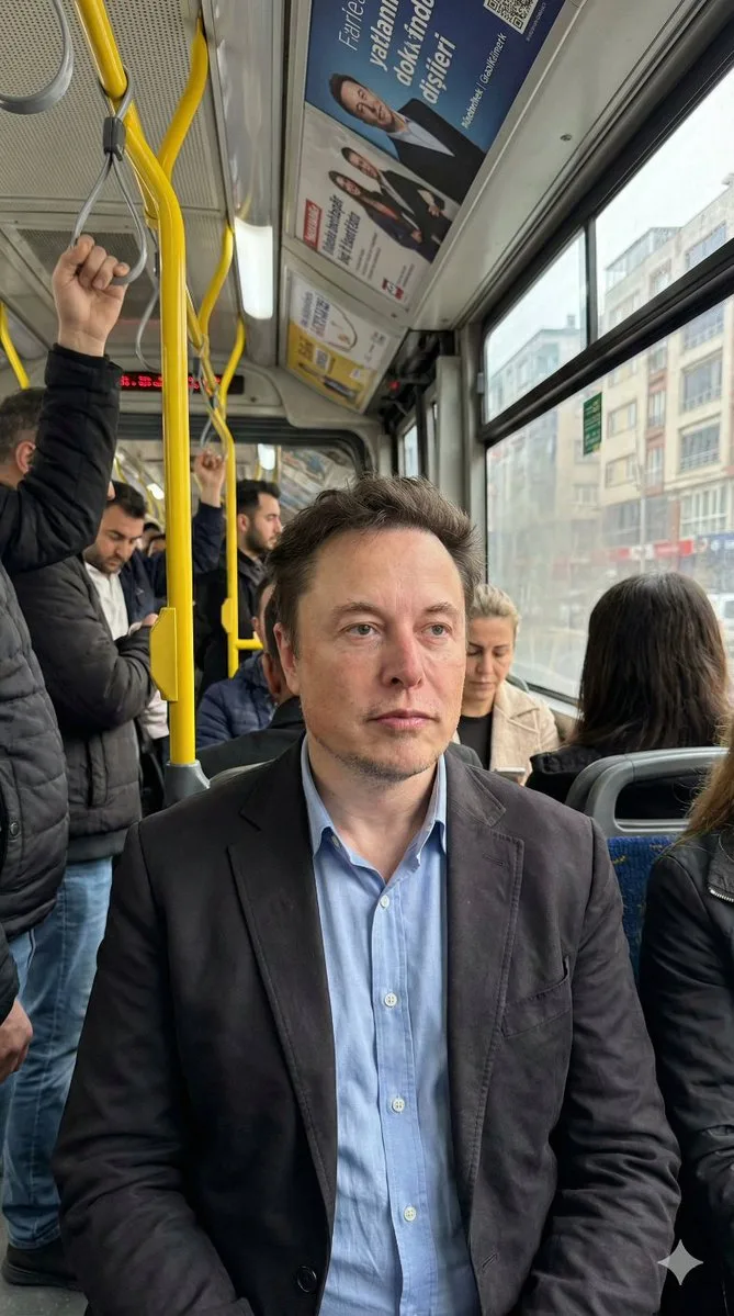 Tired calm commuter — Sonra