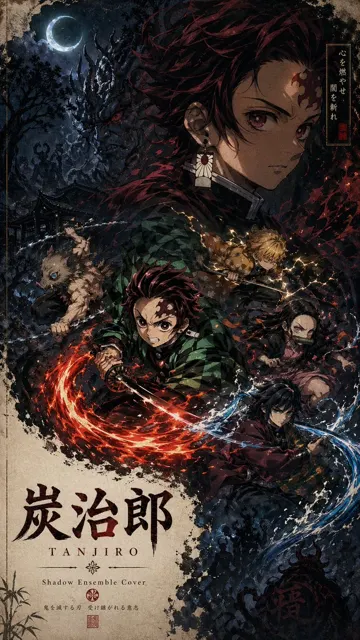 Dark fantasy ensemble cover