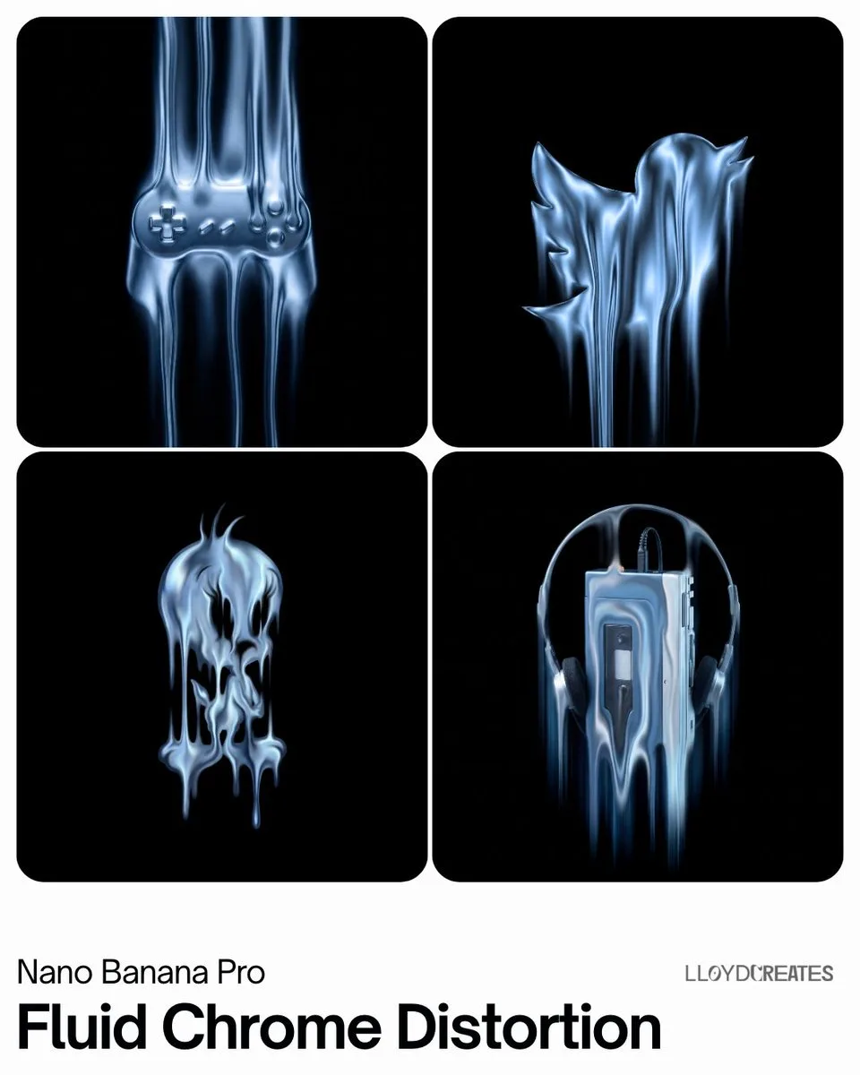Liquid silver fluid void — Sonra