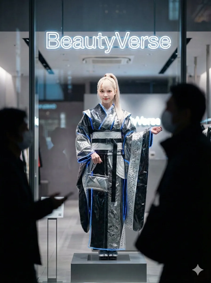 Luxury window neo kimono beauty — Sonra