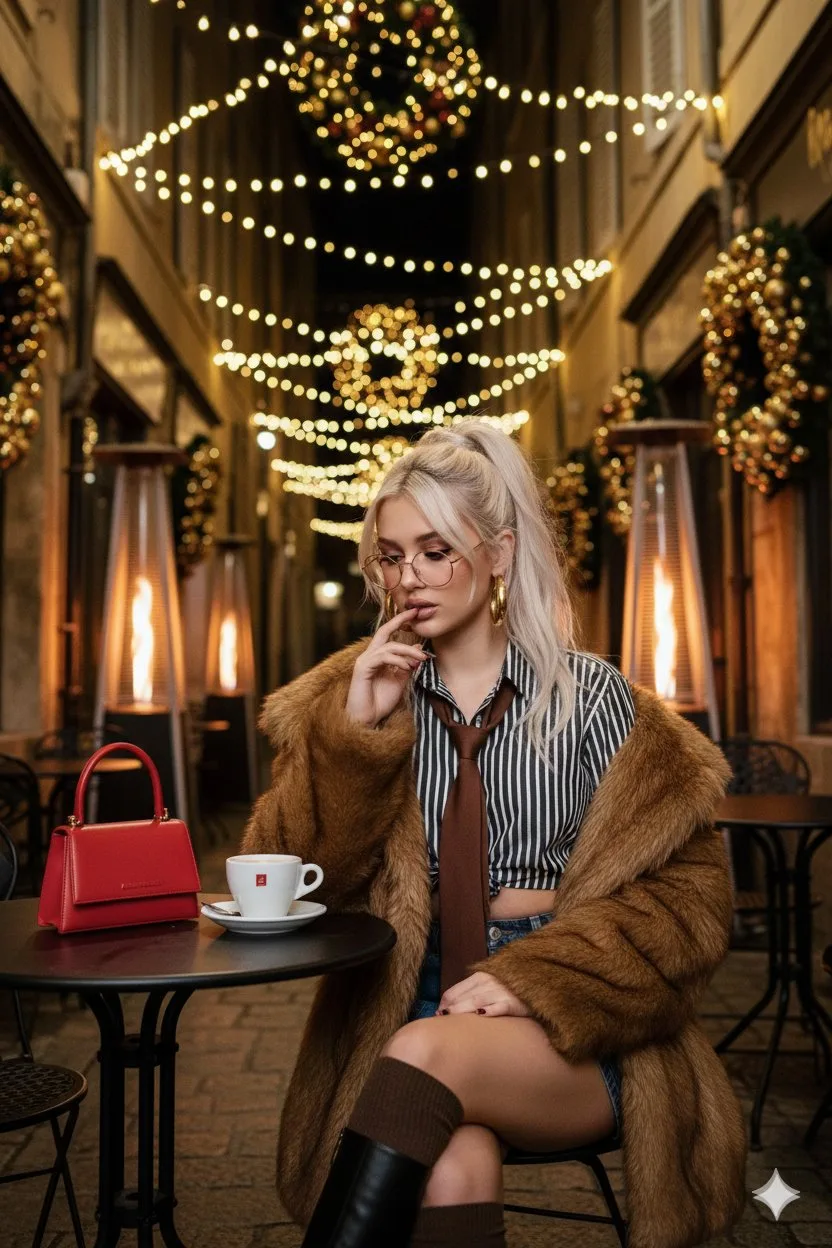 Cinematic bokeh portrait — After