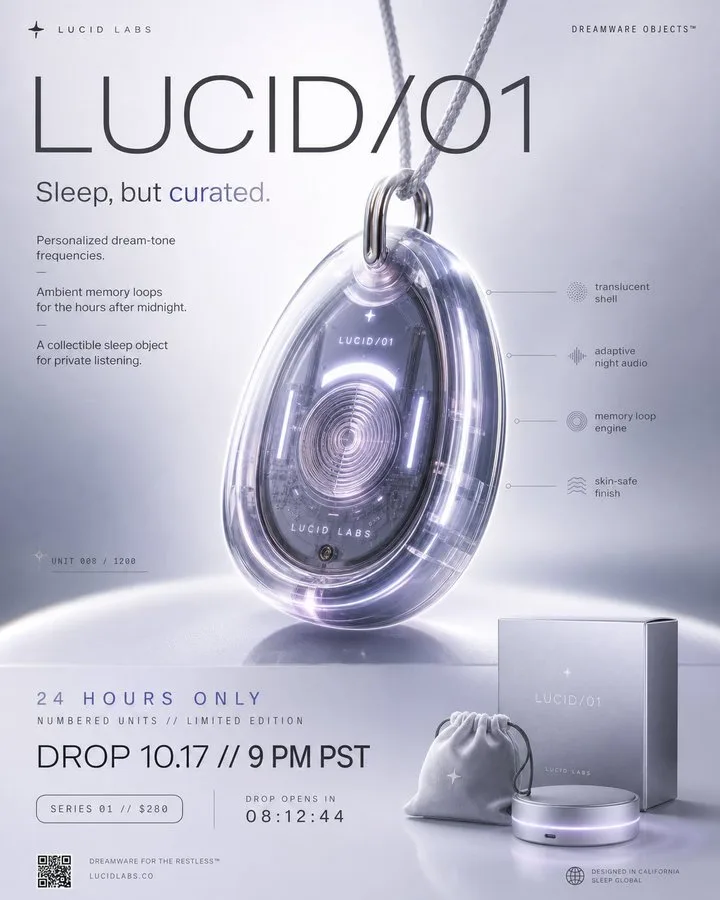Premium scarce launch poster — After