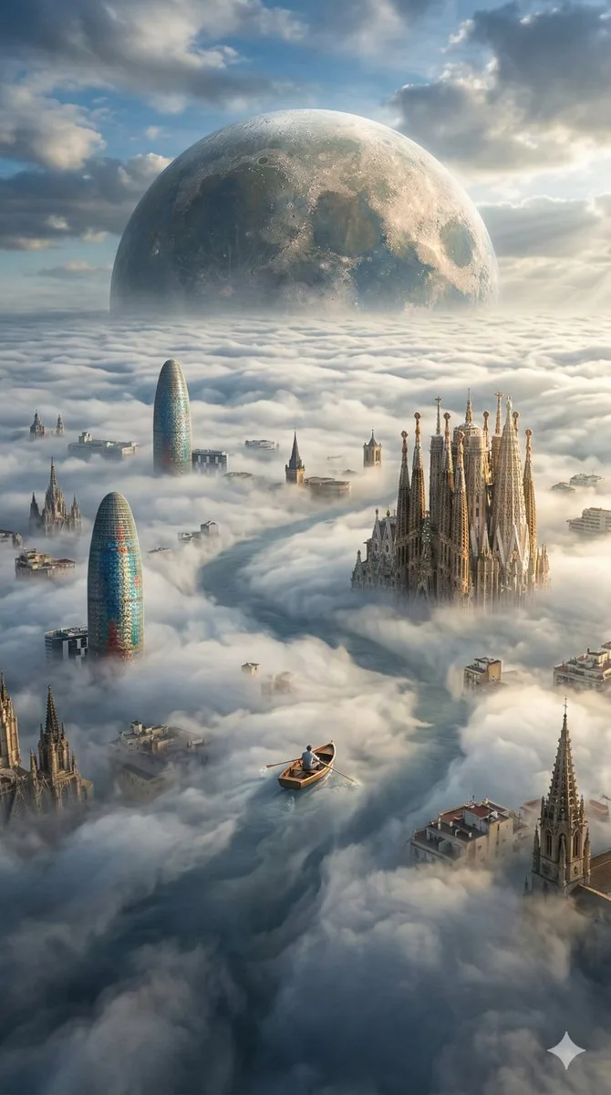 Cloud boat celestial city dream — Sonra
