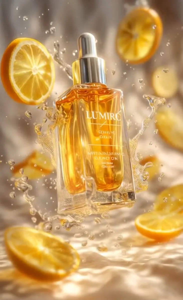 Citrus splashing golden serum — Sonra