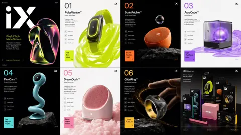 Ix future tech brand kit