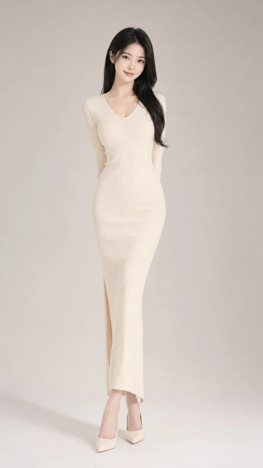 Photorealistic high end korean goddess portrait collection — Sonra