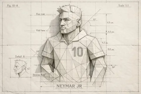 Neymar geometric blueprint