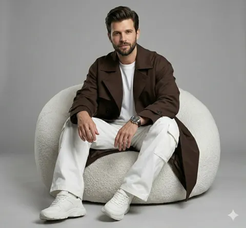 Minimal chocolate streetwear