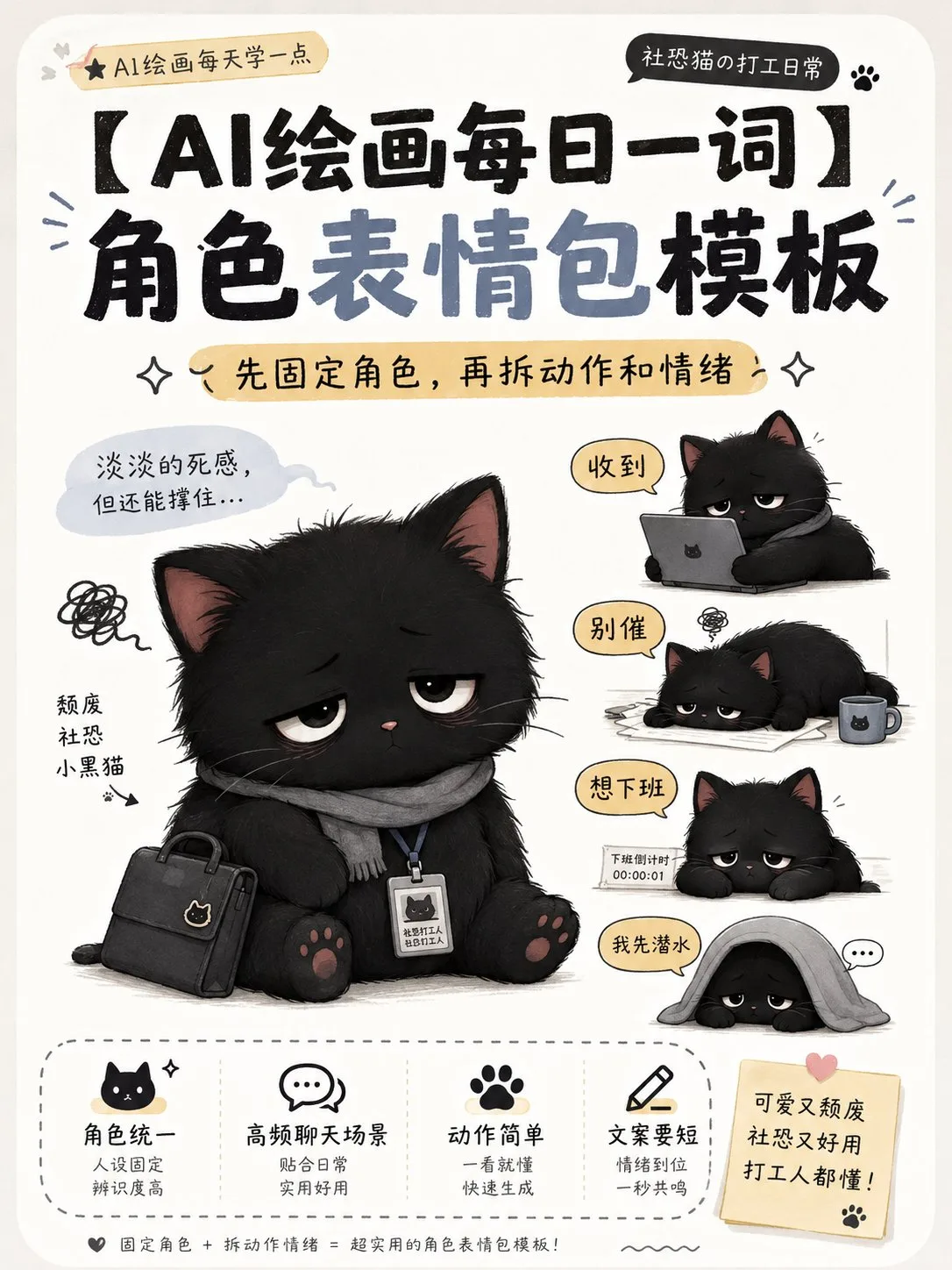 Q version character chat sticker generator — After