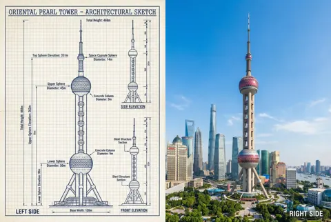 From blueprint to reality pearl tower